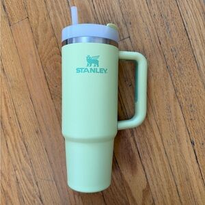 30oz Stanley Mint Green Travel Mug with Handle